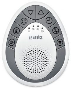 HOMEDICS WHITE NOISE MACHINE PORTABLE [The All-in-One]